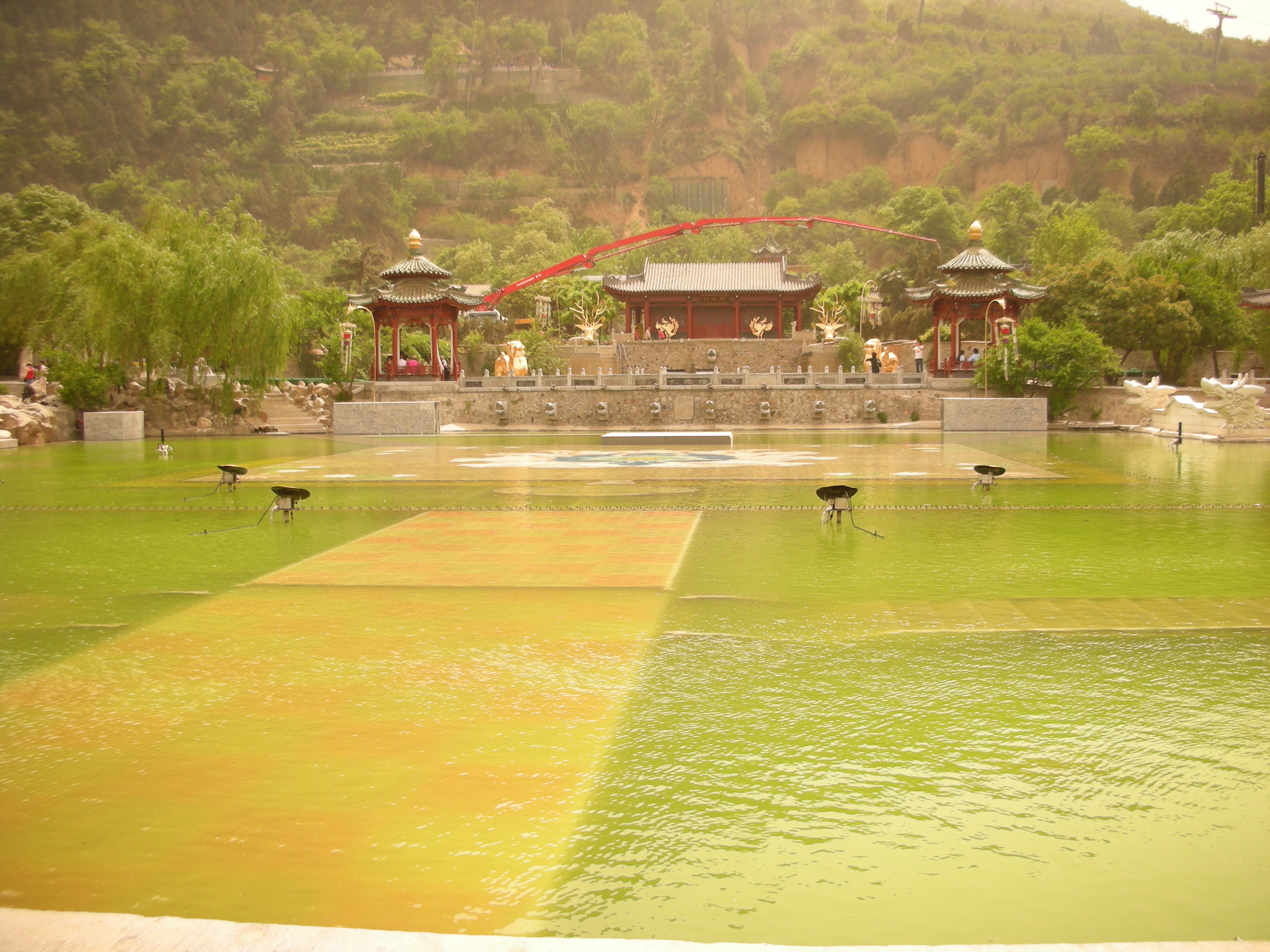 かつて栄華を誇った中国の古都、西安(その2.唐の玄宗皇帝とのロマンスの舞台となった華清宮)